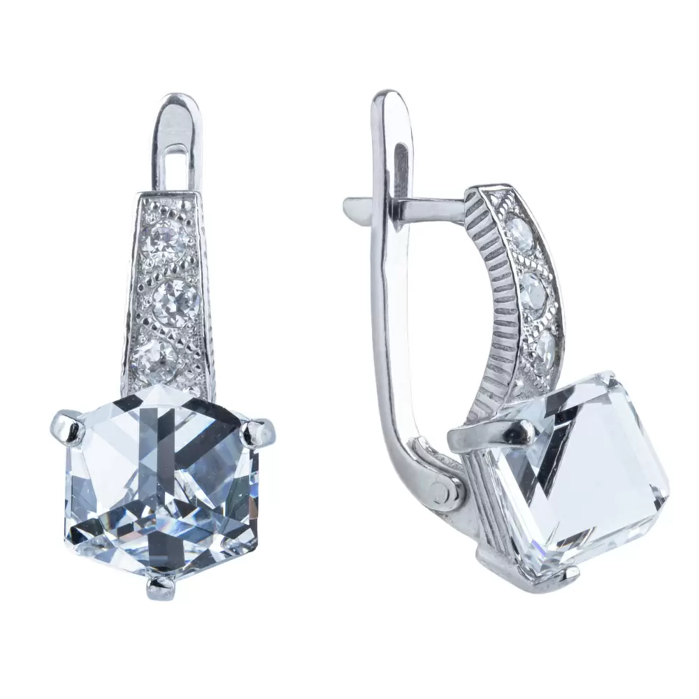 Серьги С-146 серебро
