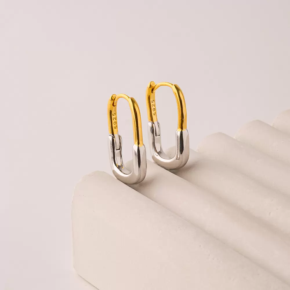 Серьги WE6124-G-W серебро