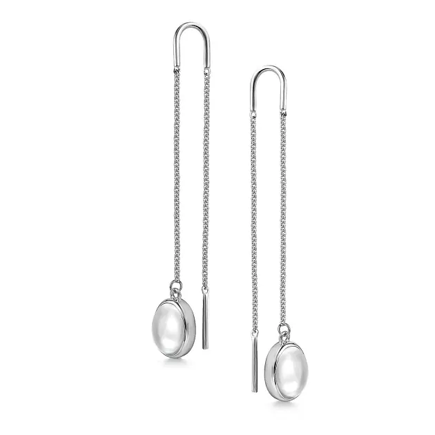 Серьги продевки 02-4820.00ГХ-00 серебро_0