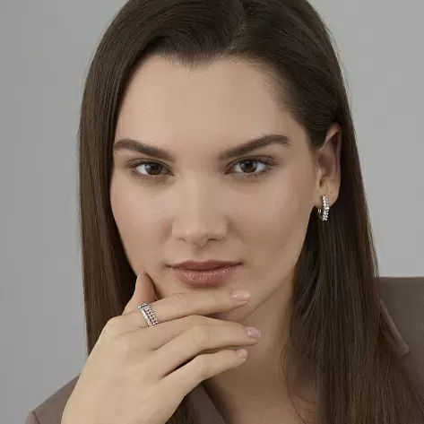Серьги 02-4907.00КЦ-00 серебро