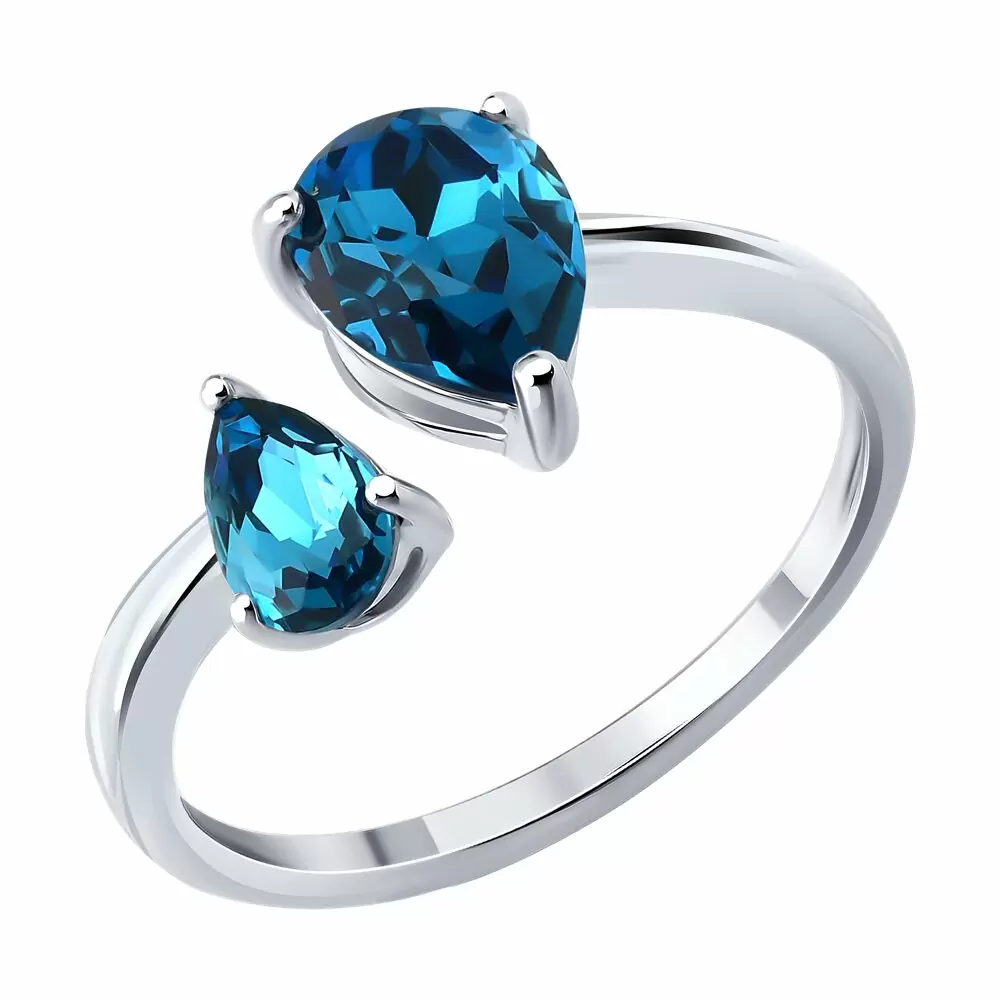 Кольцо 94-110-00211-1 серебро