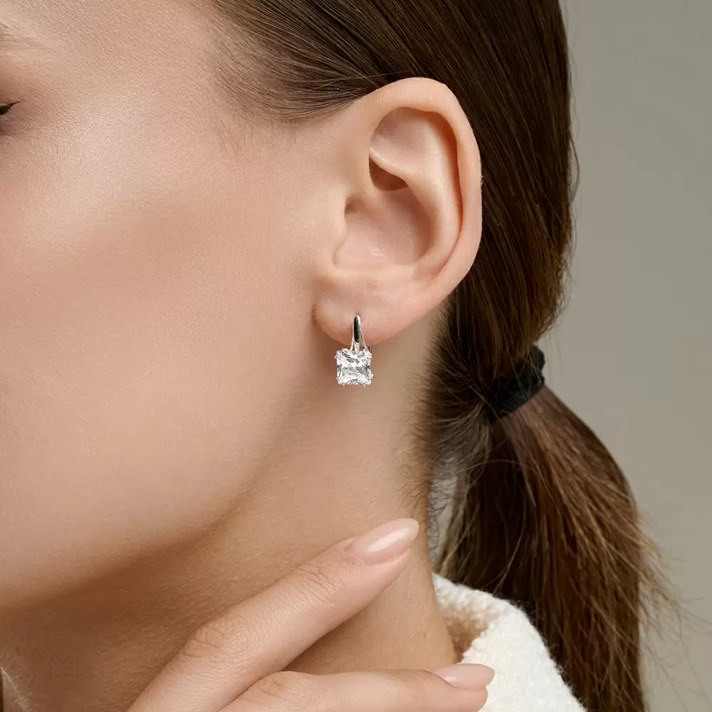 Серьги 94027352 серебро