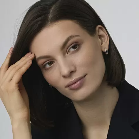 Серьги 26414-102 золото