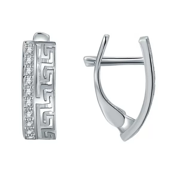 Серьги LLE556 серебро версаче