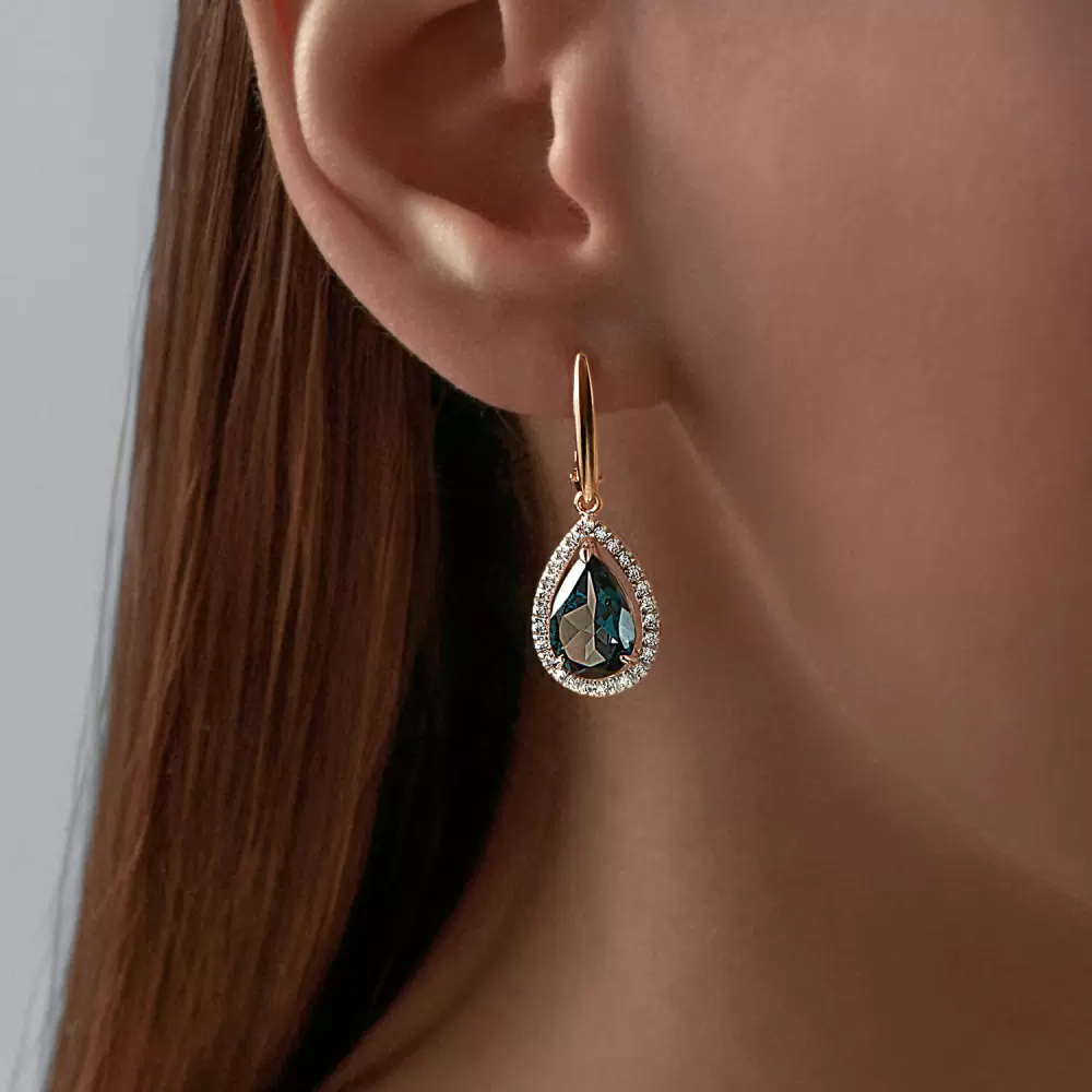 Серьги подвесные 51-321-02439-2 золото_1