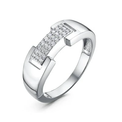 Кольцо с1105937 серебро