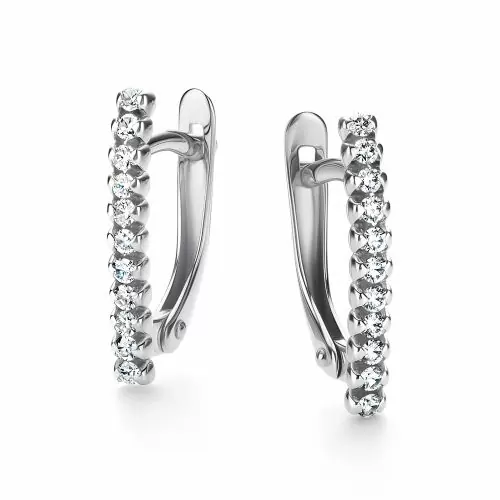 Серьги дорожка 26443-200 золото_0