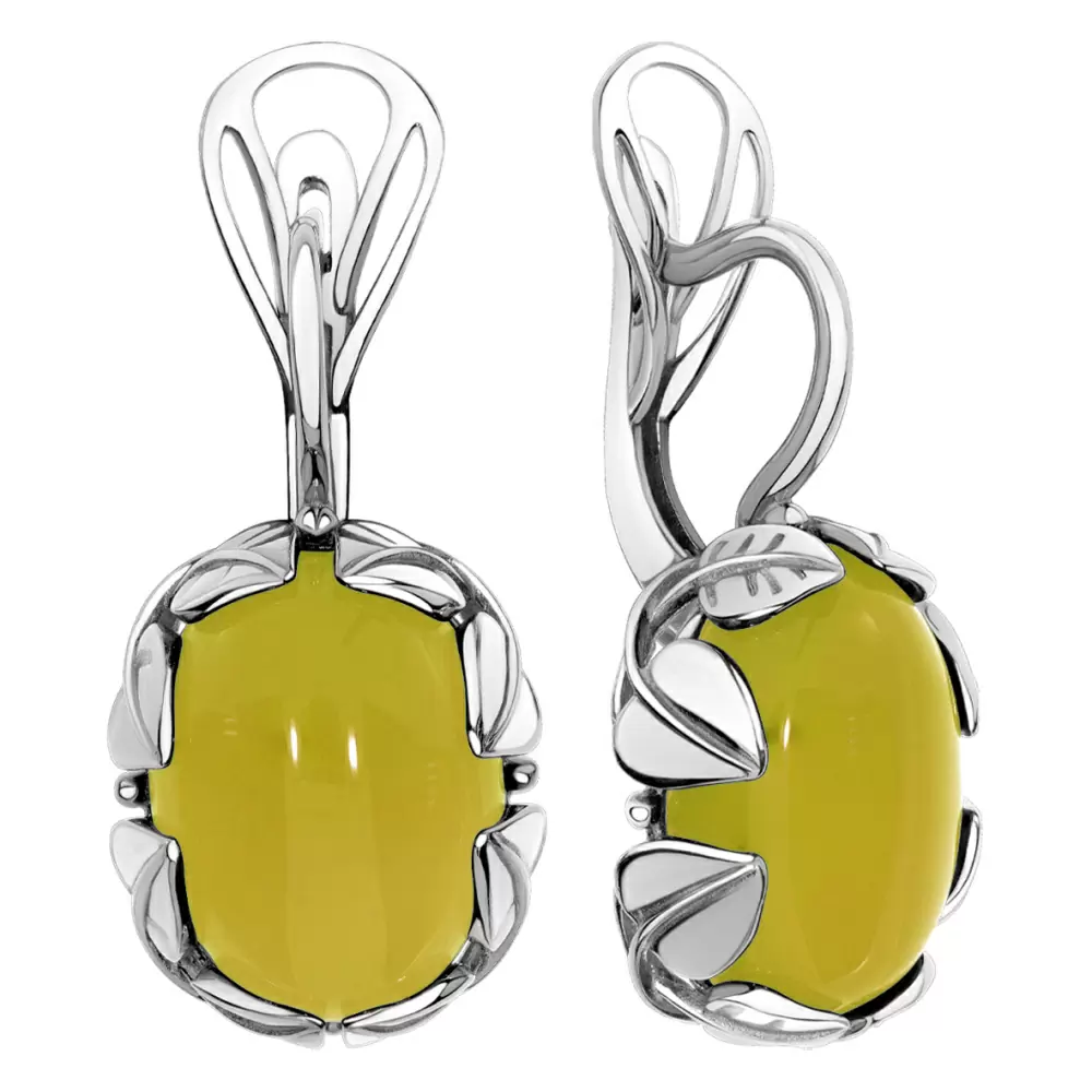 Серьги 2340395715-50 серебро