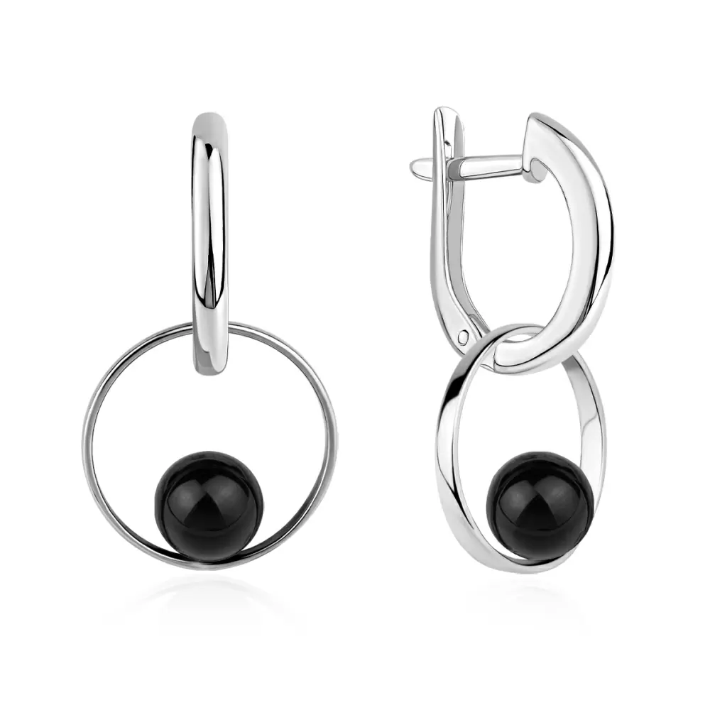 Серьги подвесные 2340395511-20 серебро