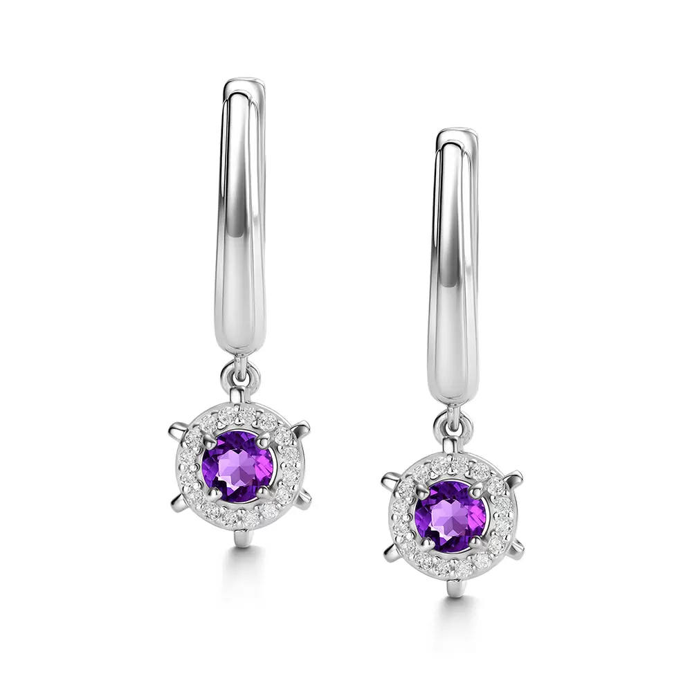 Серьги подвесные 02-4290.00АМ-00 серебро_0