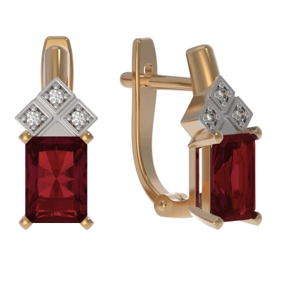 Серьги 1037542-11130-G золото