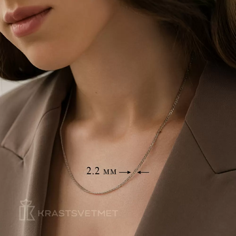 Цепь НЦ18-076-3 d0.35 золото_1
