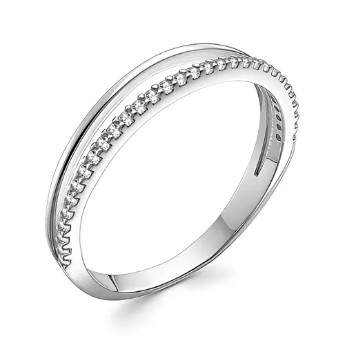 Кольцо КДР1160В серебро_0