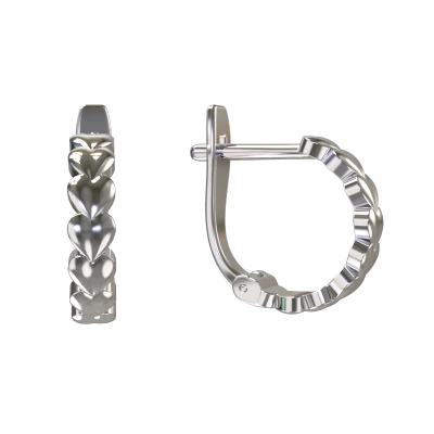 Серьги 1033562-00000 серебро
