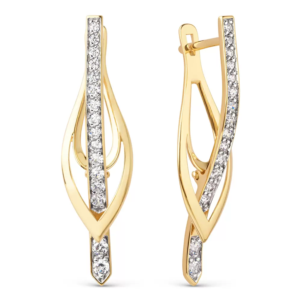 Серьги 018862-4102 золото