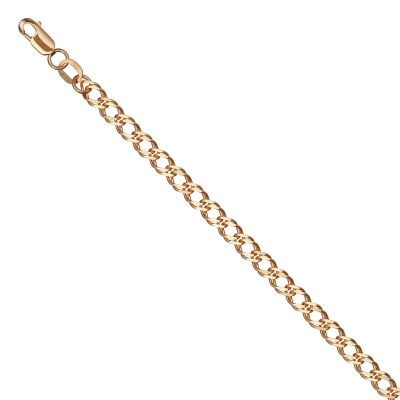 Браслет классический НБ12-076 d0.60 золото Полновесный