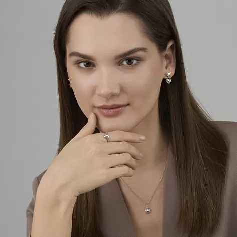 Кольцо 01-4924.0000-00 серебро Сердце_2