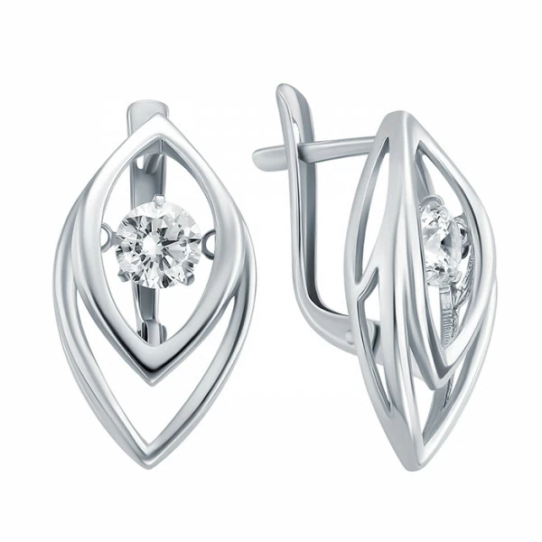 Серьги 50293 серебро