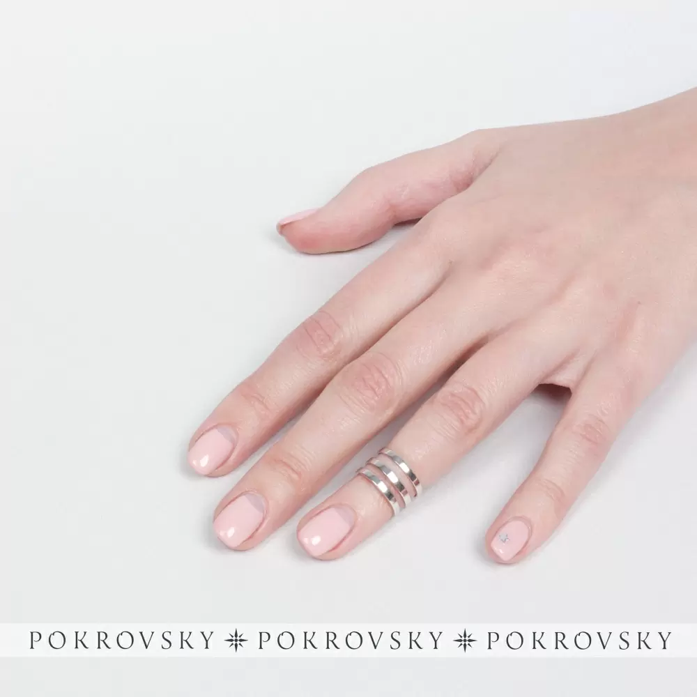 Кольцо фаланговое 0101497-00245 серебро Геометрия_1