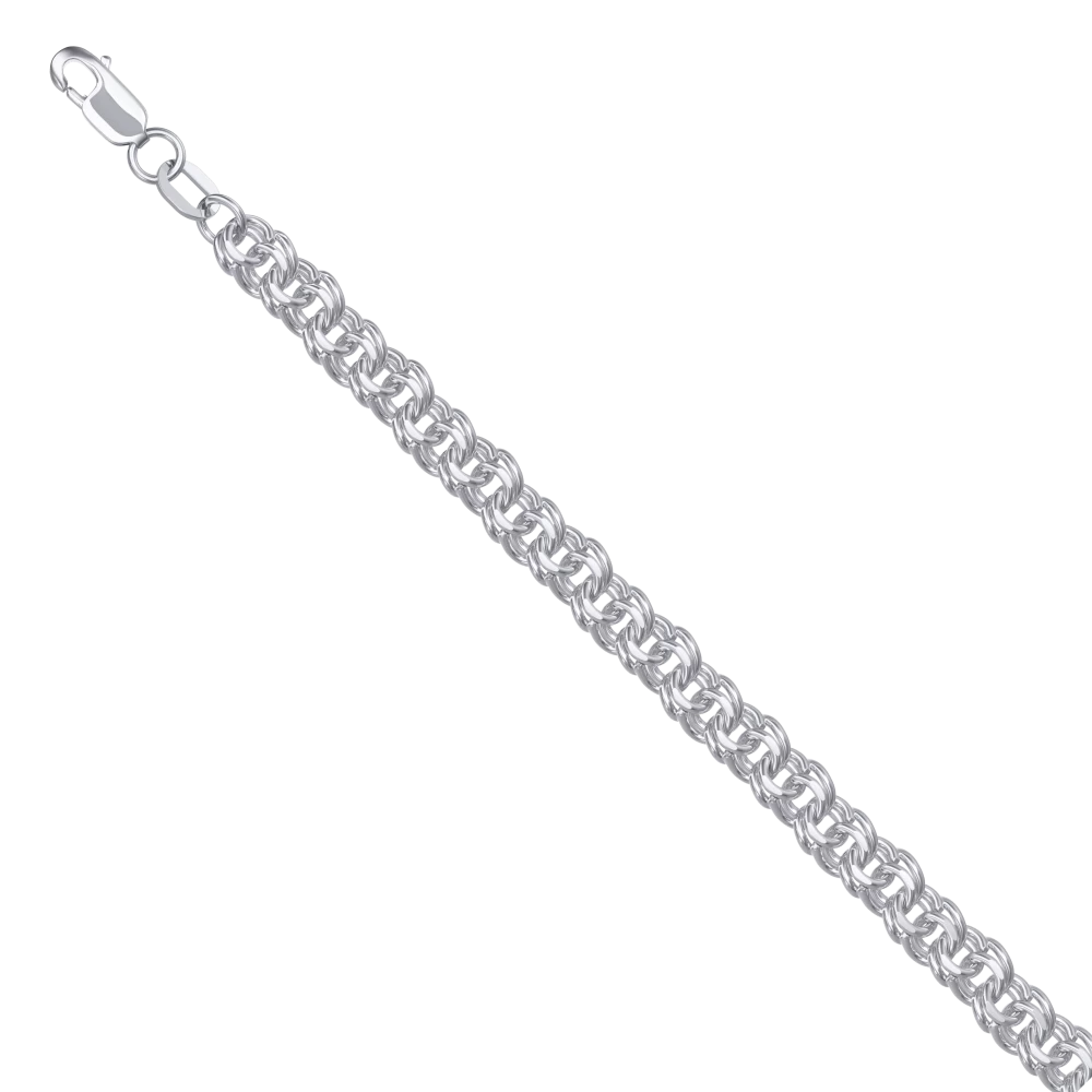 Цепь НЦ22-316Ю-3 d0.70 серебро Полновесная