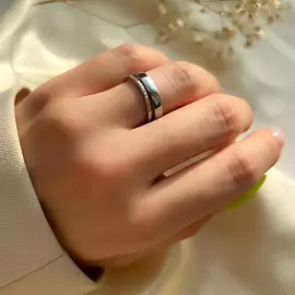 Кольцо дорожка 01202379a серебро_1