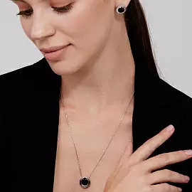 Колье 06-2662.0ЭМ3-00 серебро Тиффани Т_1