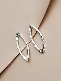 Серьги дорожка 204616-301-0019 серебро_1