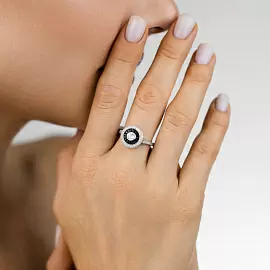 Кольцо EDR7485-7.5 серебро_1