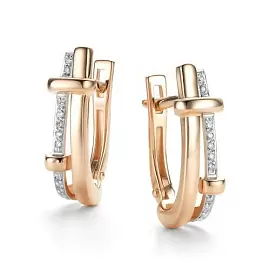 Серьги 26419-100 золото_0