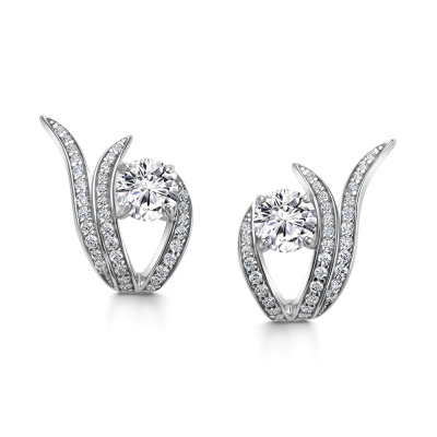 Серьги 02-4052.00КЦ-00 серебро