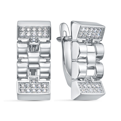 Серьги с1207880 серебро