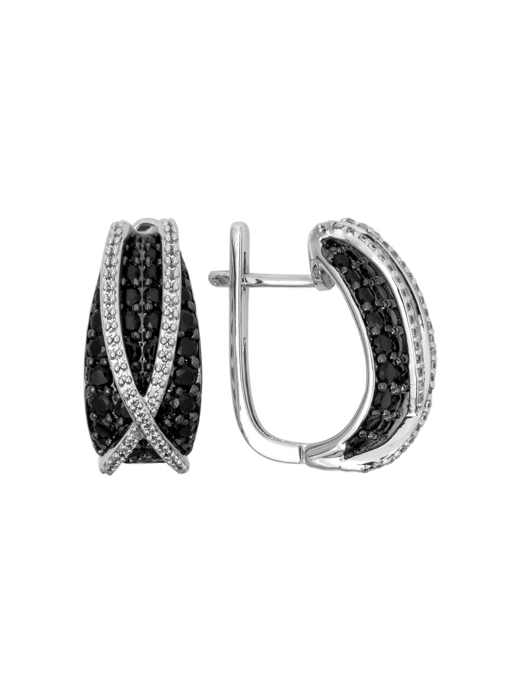 Серьги СРС3054Ф серебро Дорожка