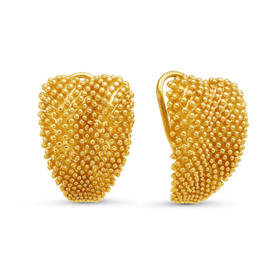 Серьги E-0271G серебро