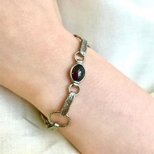 Браслет 01B1109GR серебро