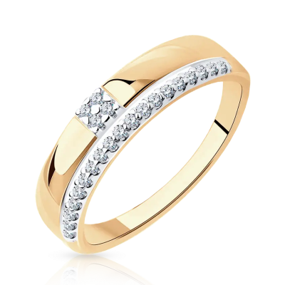 Кольцо К132-2282 золото