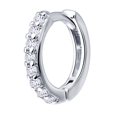Серьги серьга одиночная 94170476 серебро