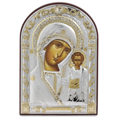 Икона 84124.1ORON ювелирный сплав Казанская Божья Матерь