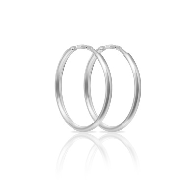 Серьги конго 52057 серебро