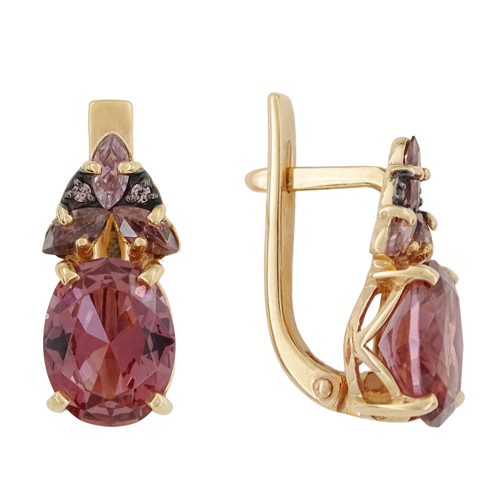 Серьги 200-1447 золото