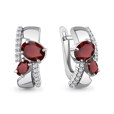Серьги 45001603А.5 серебро