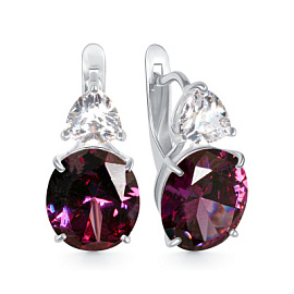 Серьги 207821-302-0019 серебро