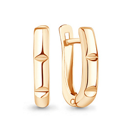 Серьги 34780.1 золото